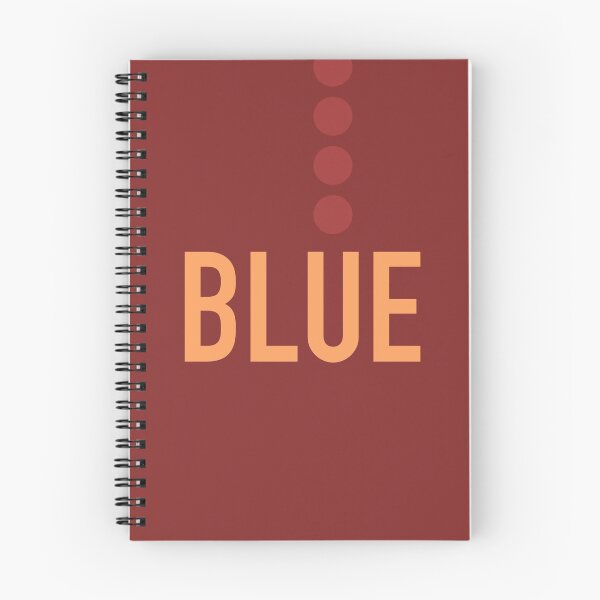 Item preview, Blue - Red Minimalist Typography Art designed and sold by CityCollection.