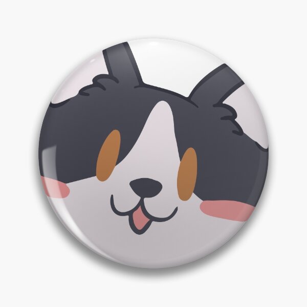 Artikelvorschau, Chibi Dog Design - Schwarz-weißer Hund entworfen und verkauft von HJacka.