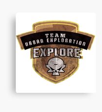 Team Urban Exploration Canvas Print