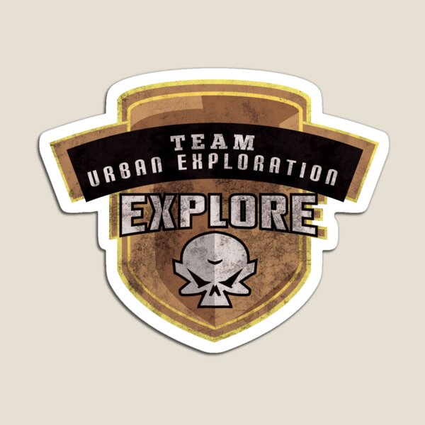 Team Urban Exploration Magnet