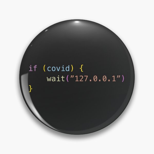 Item preview, Wait Home (127.0.0.1) Covid Times designed and sold by color-coder.
