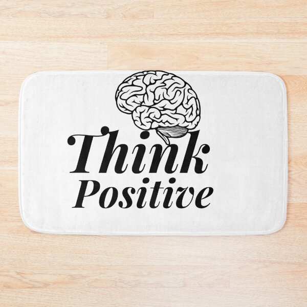 Item preview, Motivational Quote " Think positive" designed and sold by AIOSG.