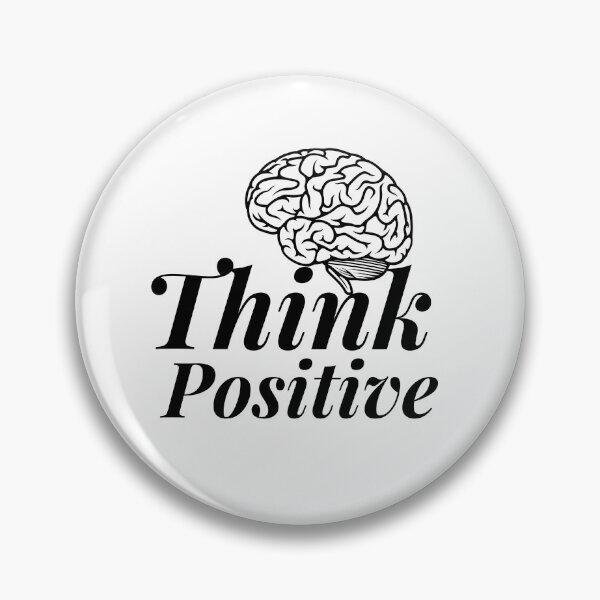 Item preview, Motivational Quote " Think positive" designed and sold by AIOSG.