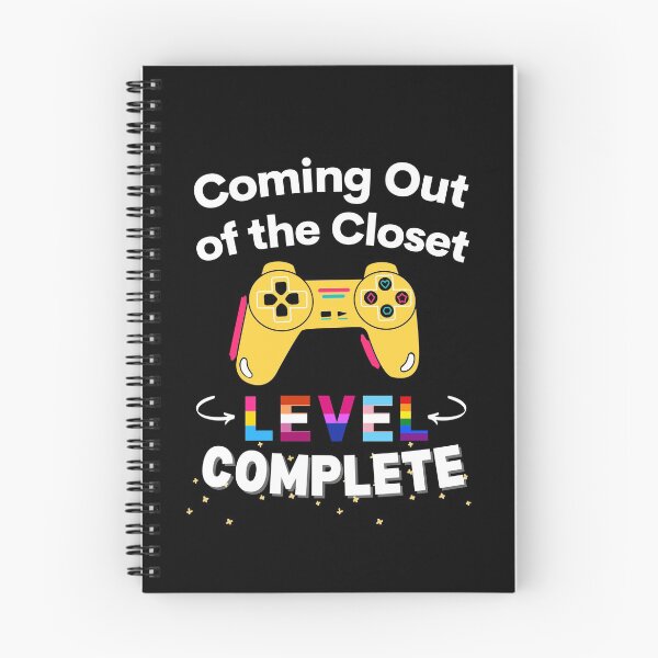 Item preview, Coming out of the closet, level complete | Pride month lgbtq flag  designed and sold by subtleday.