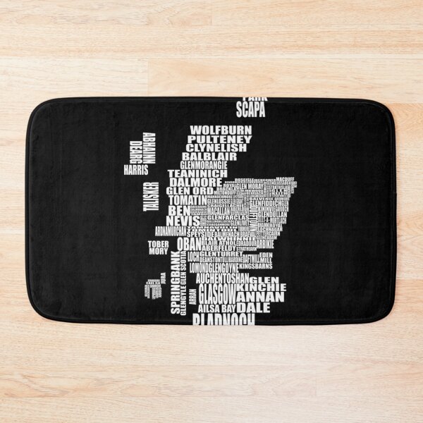 Item preview, Distillery Map of Scotland designed and sold by GodfreyMayert.