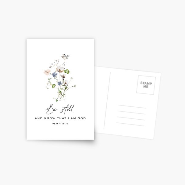 Item preview, Be Still Psalm 46:10 designed and sold by KAMdesignhaus.