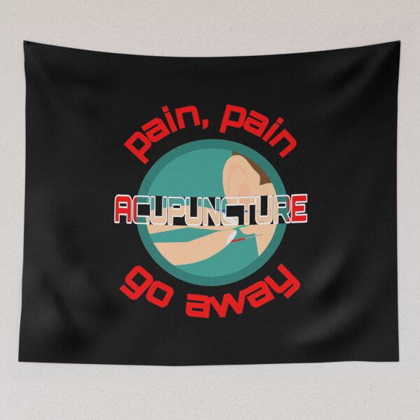 Item preview, acupuncture, pain pain go away designed and sold by doctors-apparel.