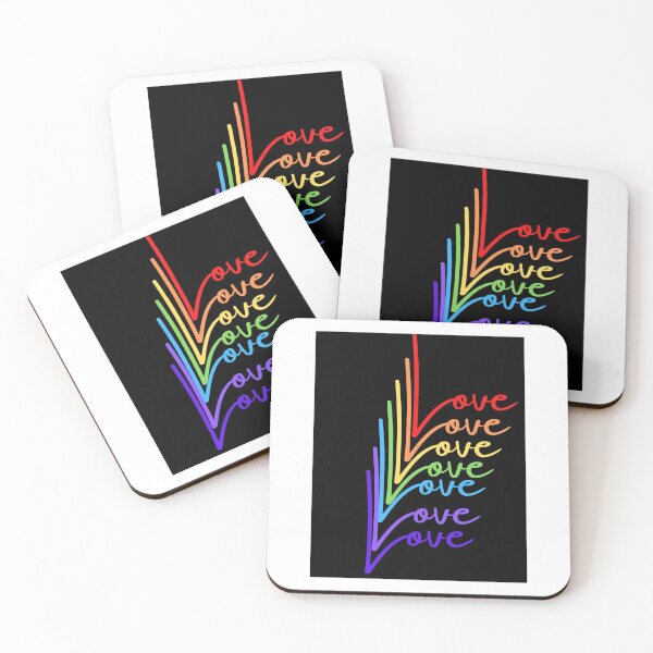 Item preview, Love Rainbow Words designed and sold by OceansSupply.