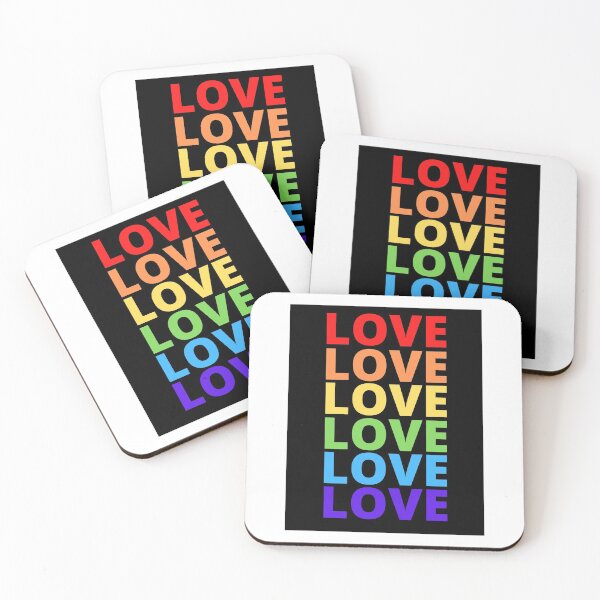 Item preview, LOVE COLORFUL WORDS designed and sold by OceansSupply.