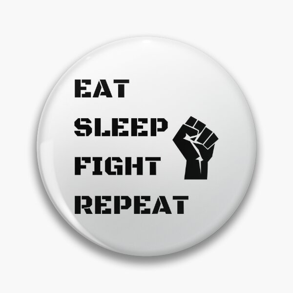 Artikelvorschau, Eat Sleep Fight Repeat entworfen und verkauft von OMdesigns93.