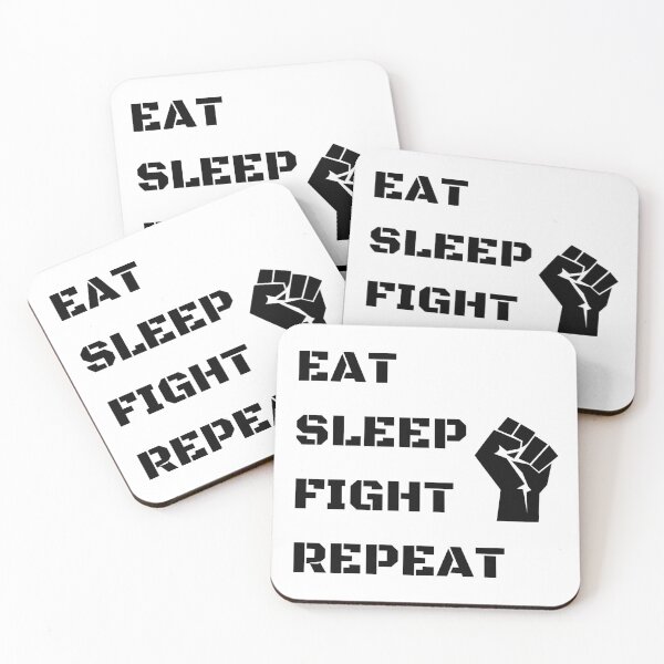 Artikelvorschau, Eat Sleep Fight Repeat entworfen und verkauft von OMdesigns93.