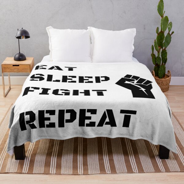 Artikelvorschau, Eat Sleep Fight Repeat entworfen und verkauft von OMdesigns93.