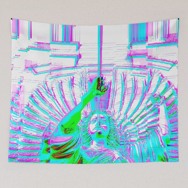 Item preview, Angel Statue Glitch Art designed and sold by glitchhub.