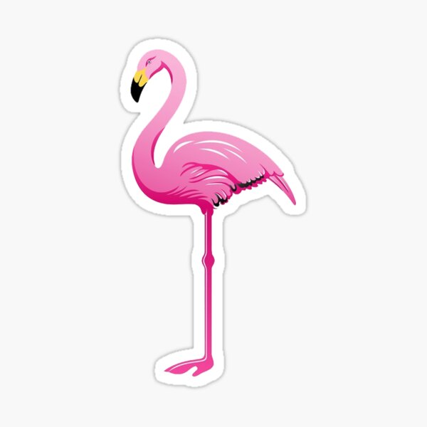 Flamingo Sticker Sticker