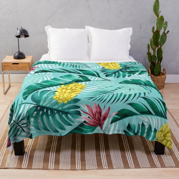 Artikelvorschau, Banana Tropics - blaugrün entworfen und verkauft von Gale Switzer.
