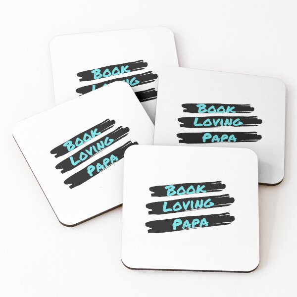 Item preview, Book Loving Papa - Blue Text designed and sold by OceansSupply.