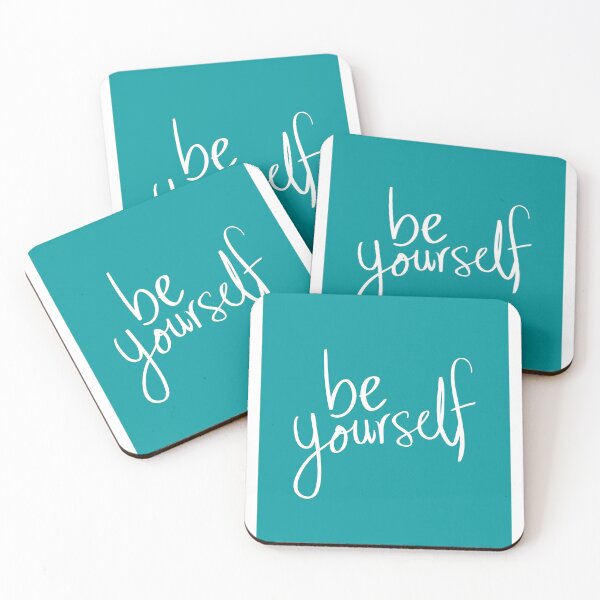 Item preview, Be Yourself - Motivation - Goals - Inspiration - Cyan designed and sold by OceansSupply.
