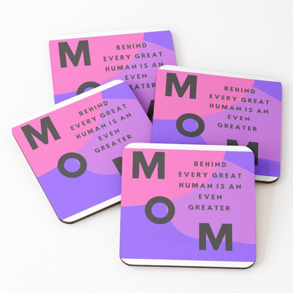 Item preview, Behind Every Great Human Is An Even Greater Mom  designed and sold by OceansSupply.