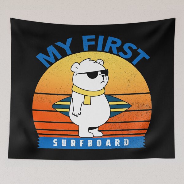 Item preview, Bear First Surfboard designed and sold by YOYOCollection.