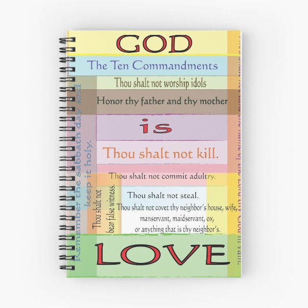 Item preview, Ten Commandments designed and sold by designingjudy.