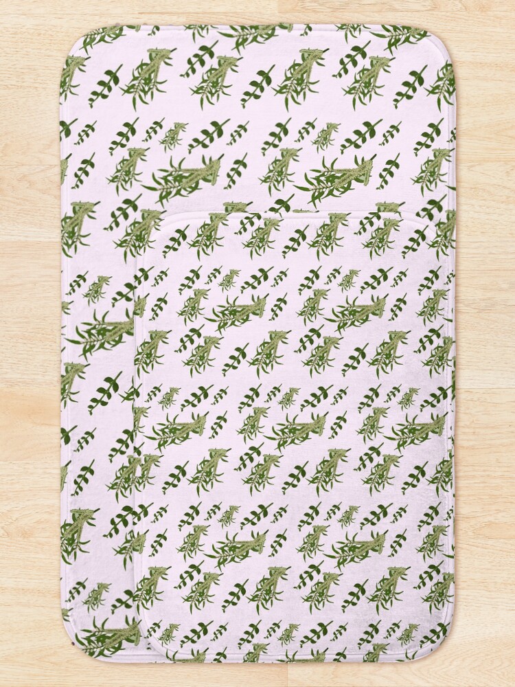 Alternate view of Pastels and Mint Home Bath Mat