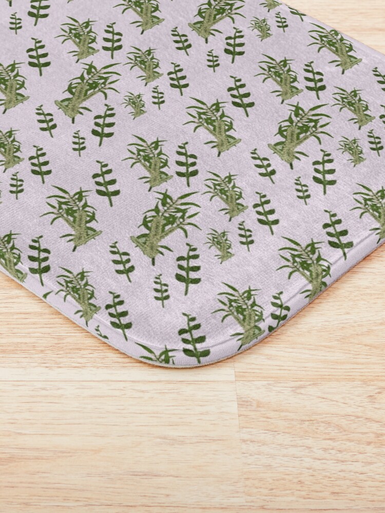 Alternate view of Pastels and Mint Home Bath Mat