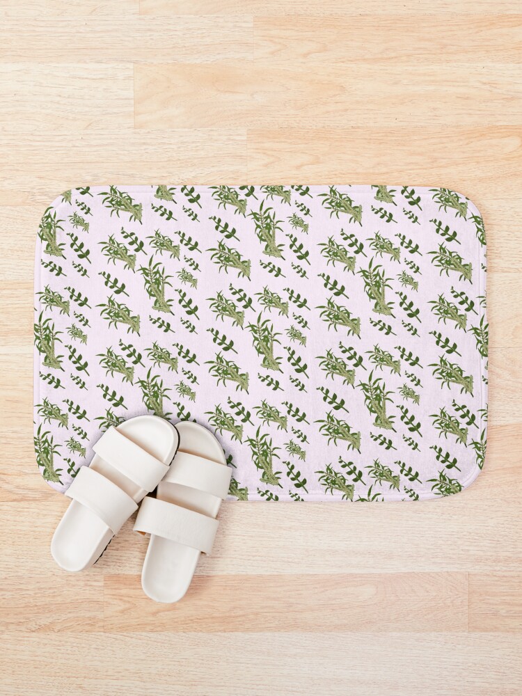 Alternate view of Pastels and Mint Home Bath Mat