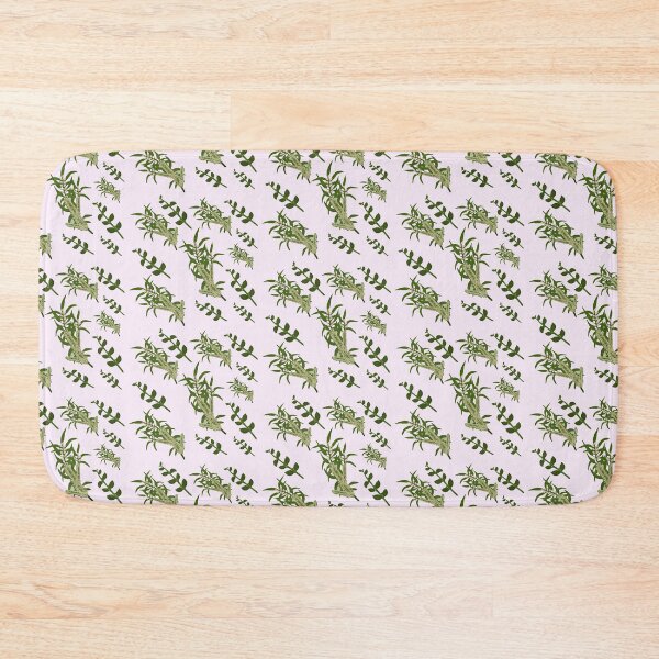 Pastels and Mint Home Bath Mat