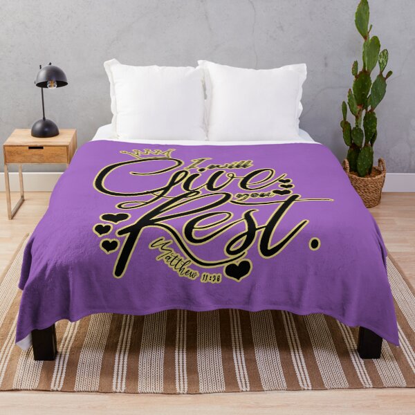 Item preview, Matthew 11:28 Rest designed and sold by garmentoffaith.