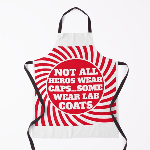 Item preview, Not All Heros Wear Caps Some Wear Lab Coats - Medical Laboratory Technologist Quote Funny designed and sold by mewsis.