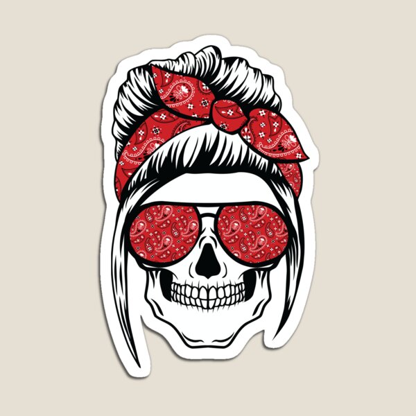 Item preview, Patrón de bandana con calaveras de Mom Life designed and sold by Pixeo.