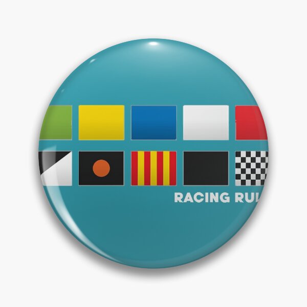 Item preview, Racing Rules F1 Flag Motorsport White Text Design  | F1 T-Shirt | GP motor gift designed and sold by juliechel.