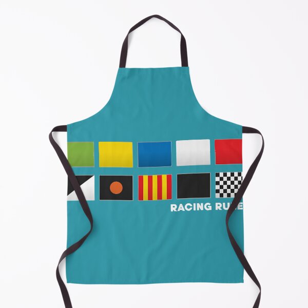 Item preview, Racing Rules F1 Flag Motorsport White Text Design  | F1 T-Shirt | GP motor gift designed and sold by juliechel.