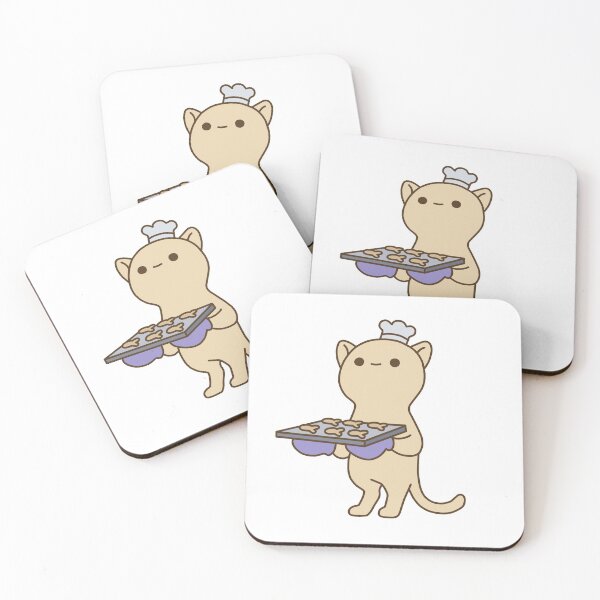 Item preview, Cat with Biscuits designed and sold by line-on-line.