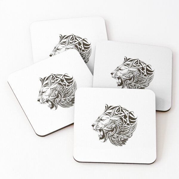 Item preview, Lion art designed and sold by Ameena  Rija.