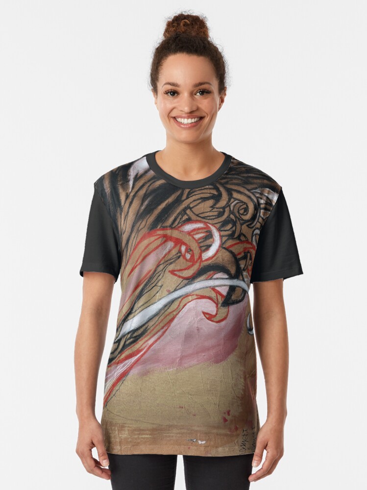 Alternate view of Ikhioogla flames Graphic T-Shirt