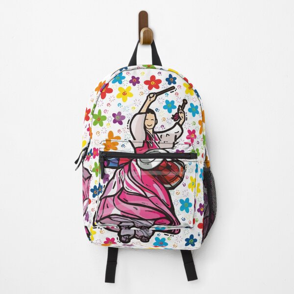 Item preview, rainbow floral pattern | Hanbok_Janggu Dance | Traditional Korean costumes and dance moves | DESIGNBRAND Paulo designed and sold by DESIGNBRAND.