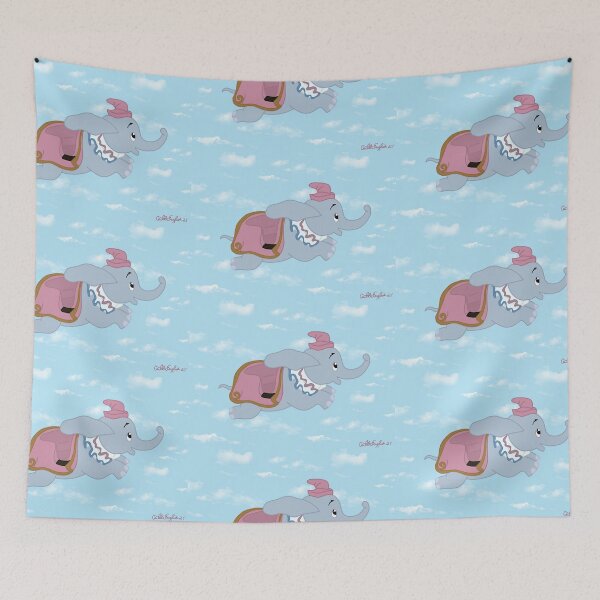 Item preview, Dumb0 Flying Ride Inspired with Clouds designed and sold by dreamdrawer15.