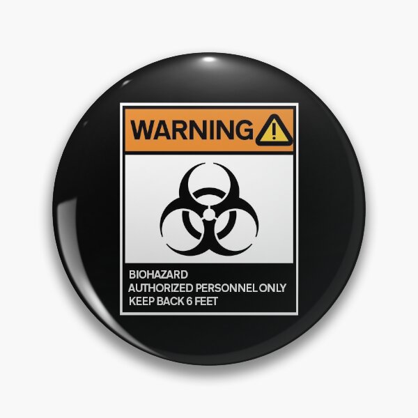 Item preview, Warning - Biohazard  designed and sold by NearTheKnuckle.