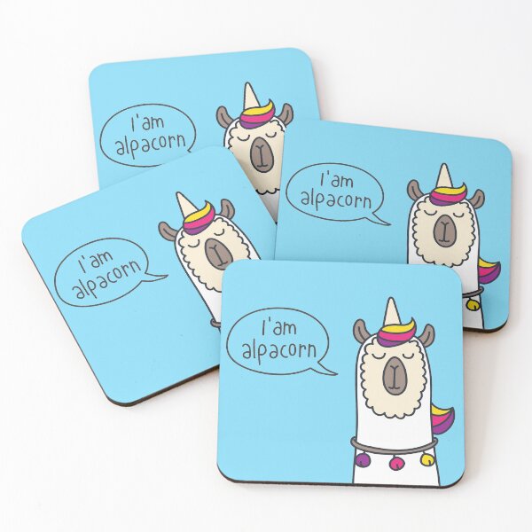 Item preview, Alpaca Wearing Unicorn - I am Alpacorn designed and sold by EpicArtz.
