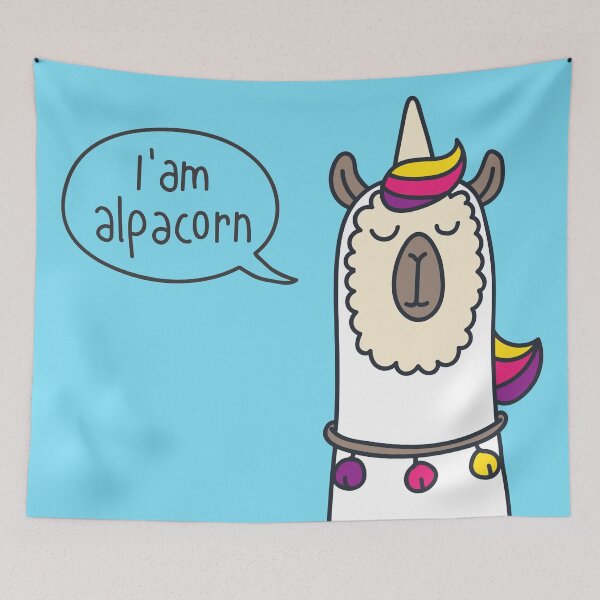 Item preview, Alpaca Wearing Unicorn - I am Alpacorn designed and sold by EpicArtz.