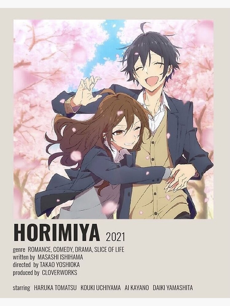 Horimiya Poster by Cindy  Anime, Anime films, Romantic anime