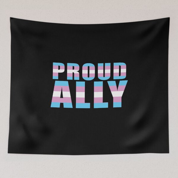Item preview, proud ally proud transgender ally proud trans ally proud lgbt ally lgbtq pride month designed and sold by GoodyLeo.