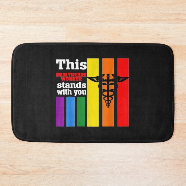 Item preview, This Healthcare Worker Stands With You LGBT Nurse designed and sold by zellaplrnli.