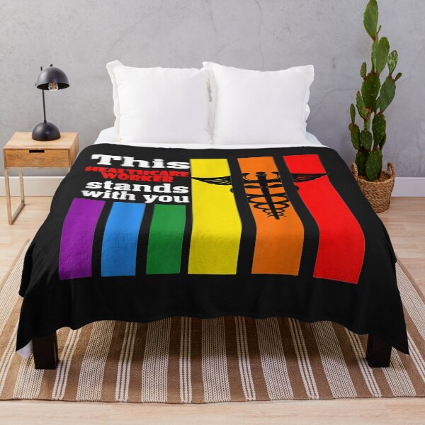 Item preview, This Healthcare Worker Stands With You LGBT Nurse designed and sold by zellaplrnli.