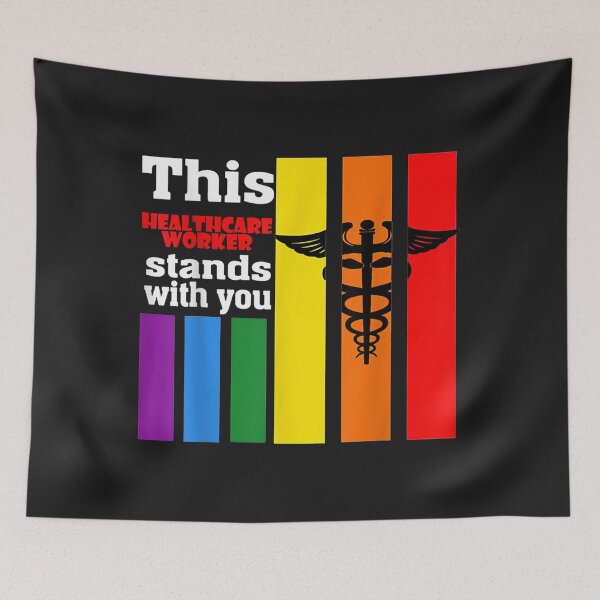 Item preview, This Healthcare Worker Stands With You LGBT Nurse designed and sold by zellaplrnli.