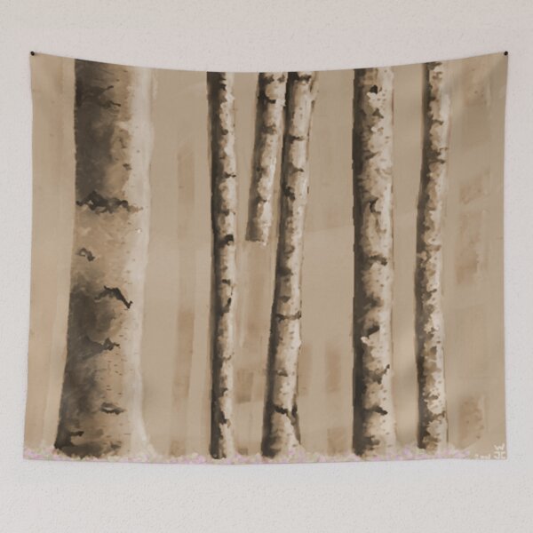 Item preview, Silver Sepia Mist Breeze  designed and sold by JzArt.