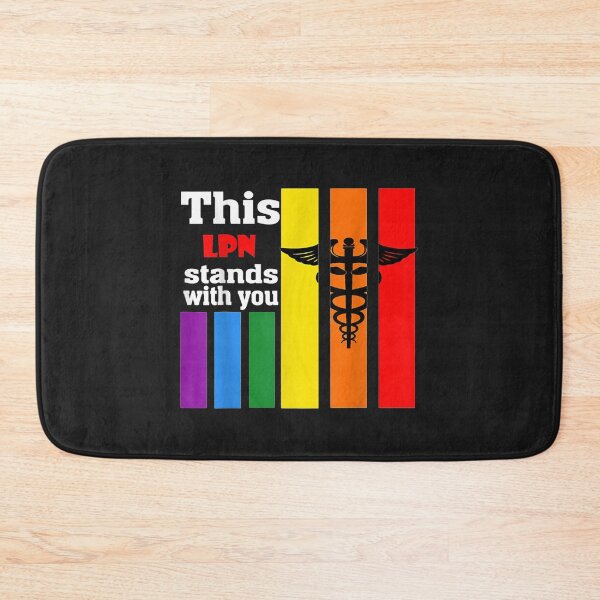 Item preview, This LPN Stands With You LGBT Nurse designed and sold by zellaplrnli.