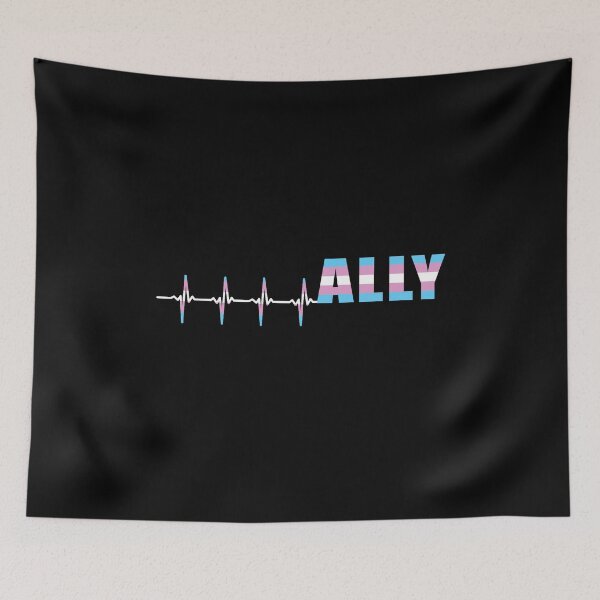 Item preview, proud ally proud transgender ally proud trans ally proud lgbt ally lgbtq pride month designed and sold by GoodyLeo.