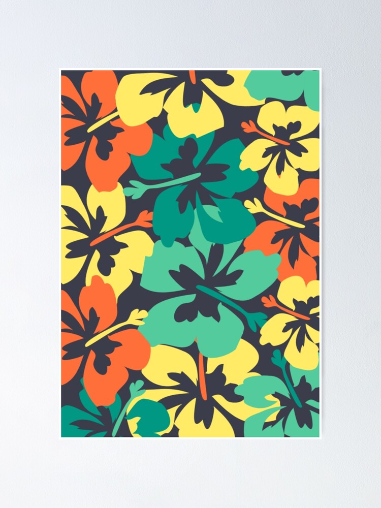 Thumbnail 1 of 3, Poster, Floral patterns designed and sold by designlyteam.